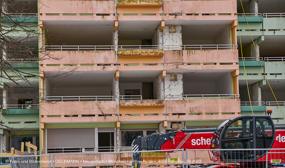 29.01.2023 - Sanierung Kurt-Eisner-Straße in Neuperlach